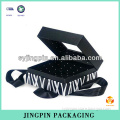 black ribbon rigid gift box